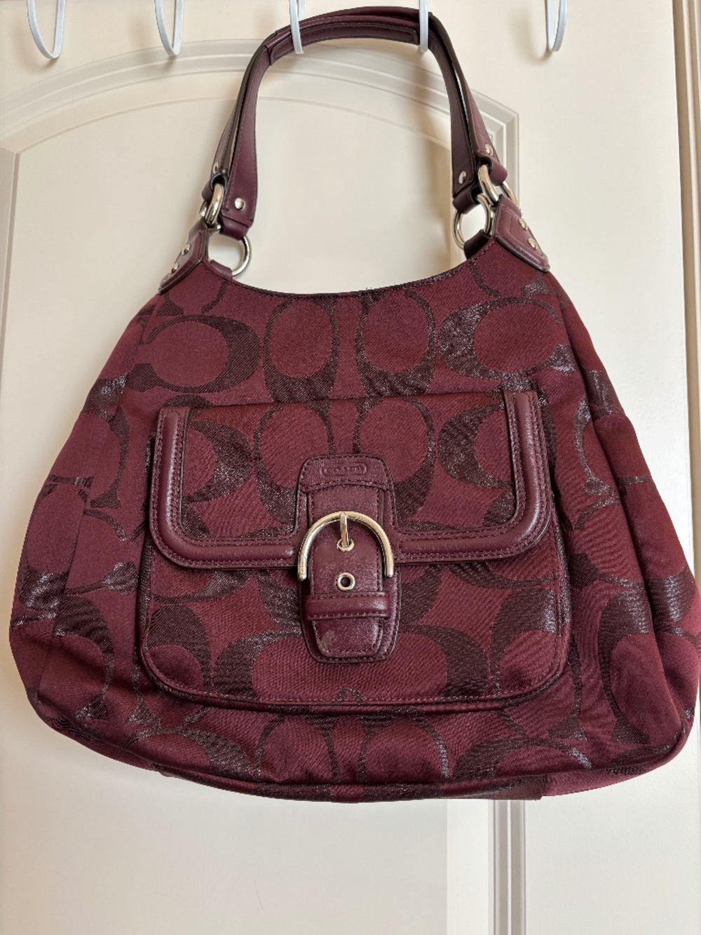 Vintage Coach Campbell Hobo F1381-F26245